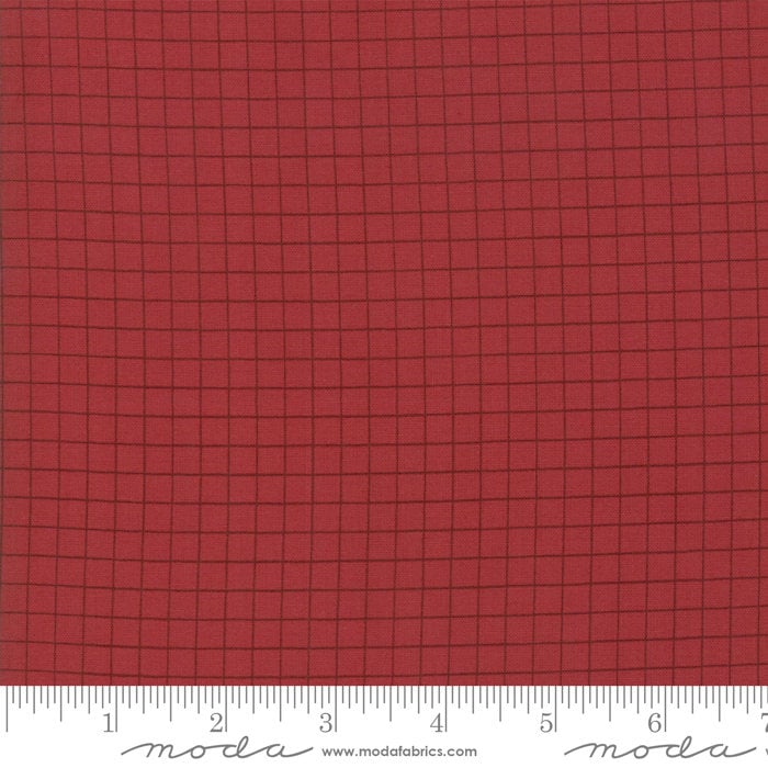 Flourish Brick Red 10915 12 by Natalia & Kathleen for Moda Fabrics - by the half-yard - product image 1
