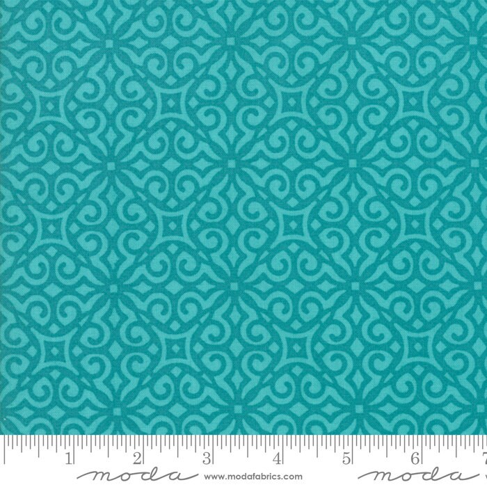 Summer Rain Kit by the Quilt Factory using All Weather Friend fabric by April Rosenthal for Moda 58" x 58" quilt top and bind
