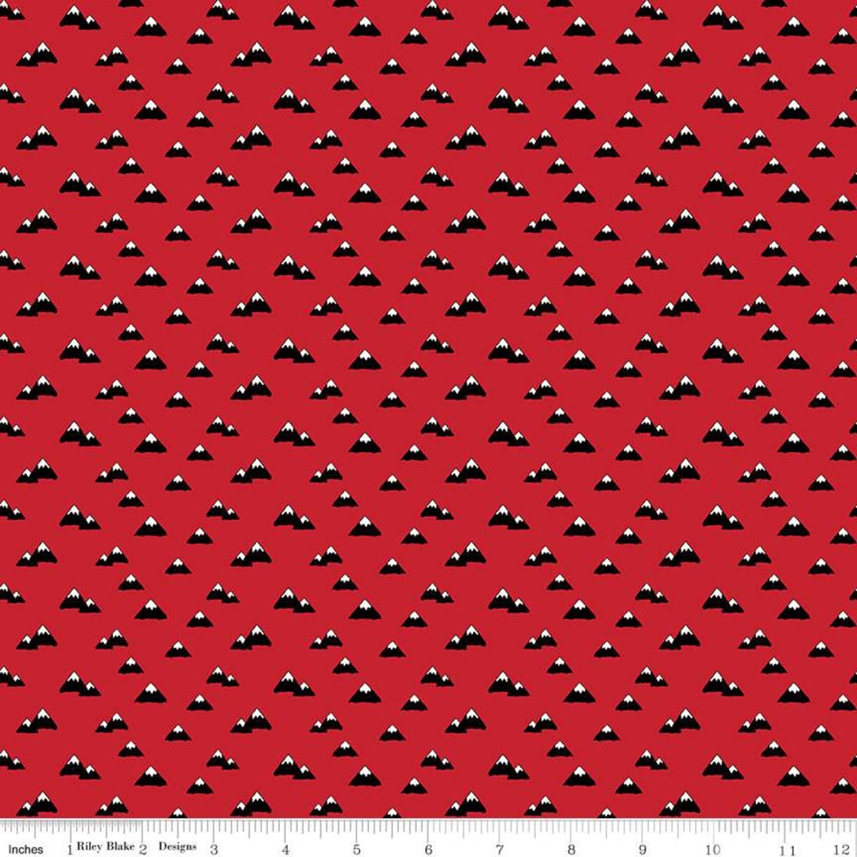 Wild at Heart C9823 Red by Lori Whitlock for Riley Blake Fabrics - by the half-yard - product image 1