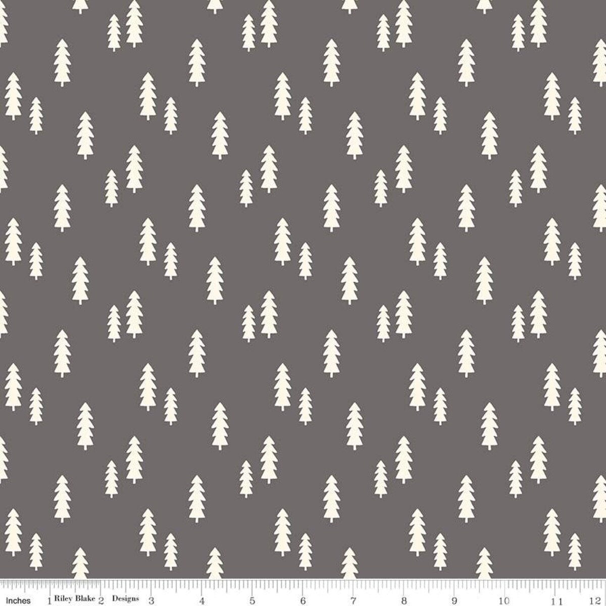 Wild at Heart C9824 Gray by Lori Whitlock for Riley Blake Fabrics - by the half-yard - product image 1