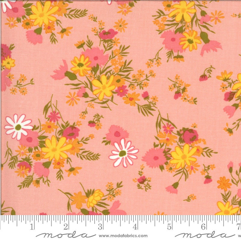 A Blooming Bunch Bubblegum 40042 14 by Maureen McCormick for Moda Fabrics - by the half-yard - product image 1