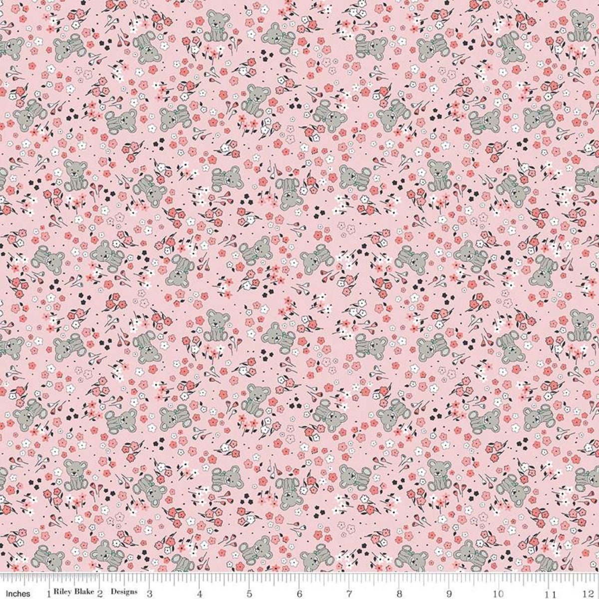 Sleep Tight C10262 PINK Garden Pink by Gabrielle Neil for Riley Blake Designs - by the half-yard - product image 1