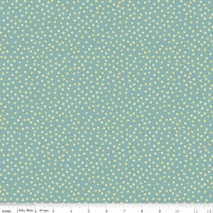 Coffee Break C5724 Teal by Penny Rose Fabrics Riley Blake - by the half-yard - product image 1