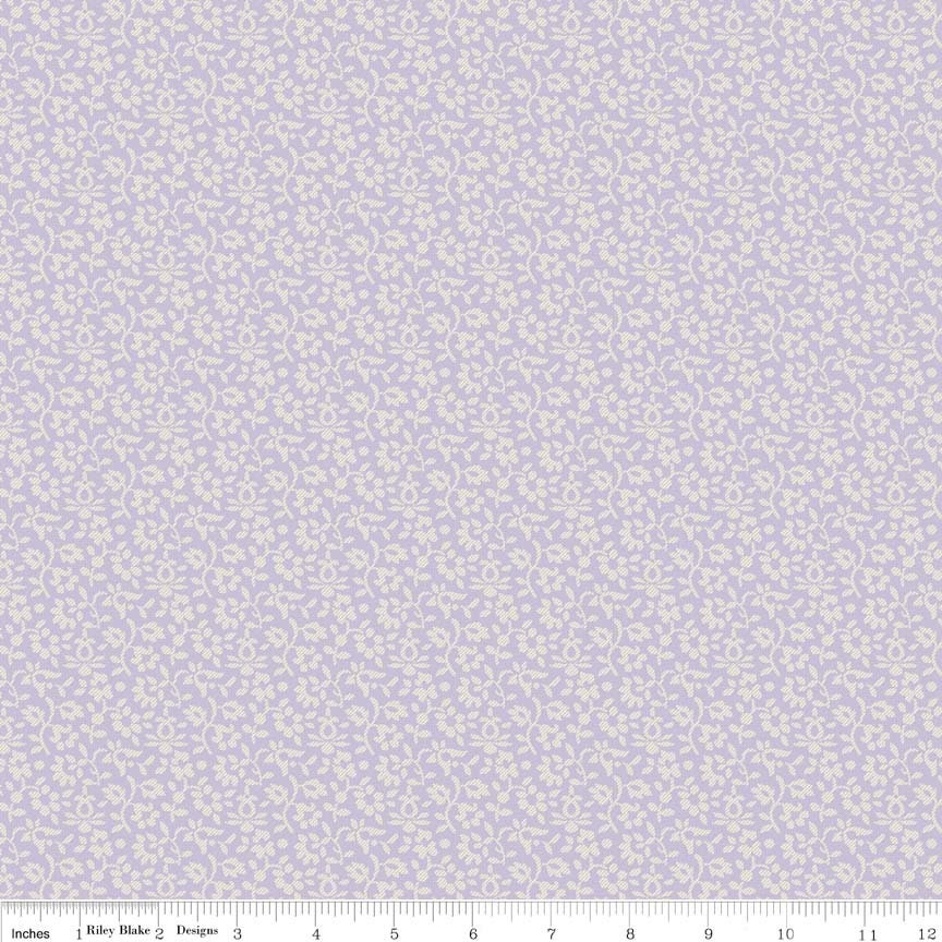 Classics Basics C170 Lilac Lace for Penny Rose Studios Riley Blake - by the half-yard - product image 1
