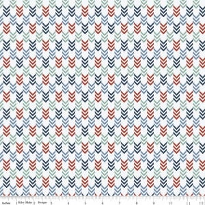 By the Sea by Dani Mogstad C5705 White Arrow for Riley Blake Designs - by the half-yard - product image 1