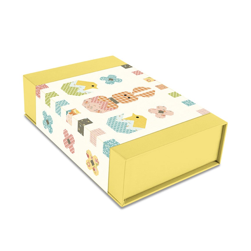 Hatchery Hack Runner Kit KT-14210 by Sandy Gervais for Riley Blake - approximately 19.5" x 46.5" quilt top and binding - prod