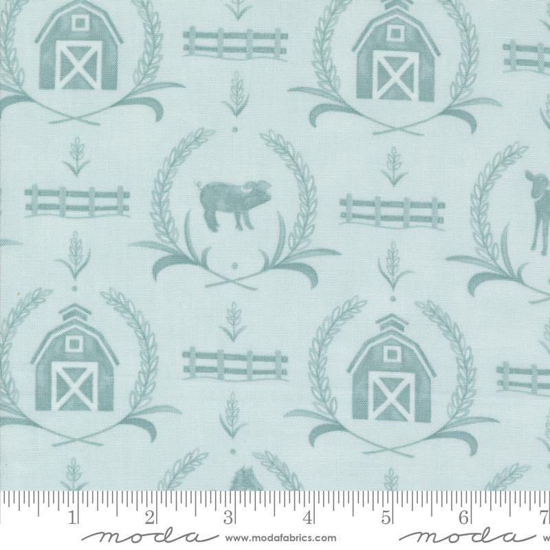 Last 34"! Willows Farm 56102 16 Sky by Deb Strain for Moda Fabrics - product image 1