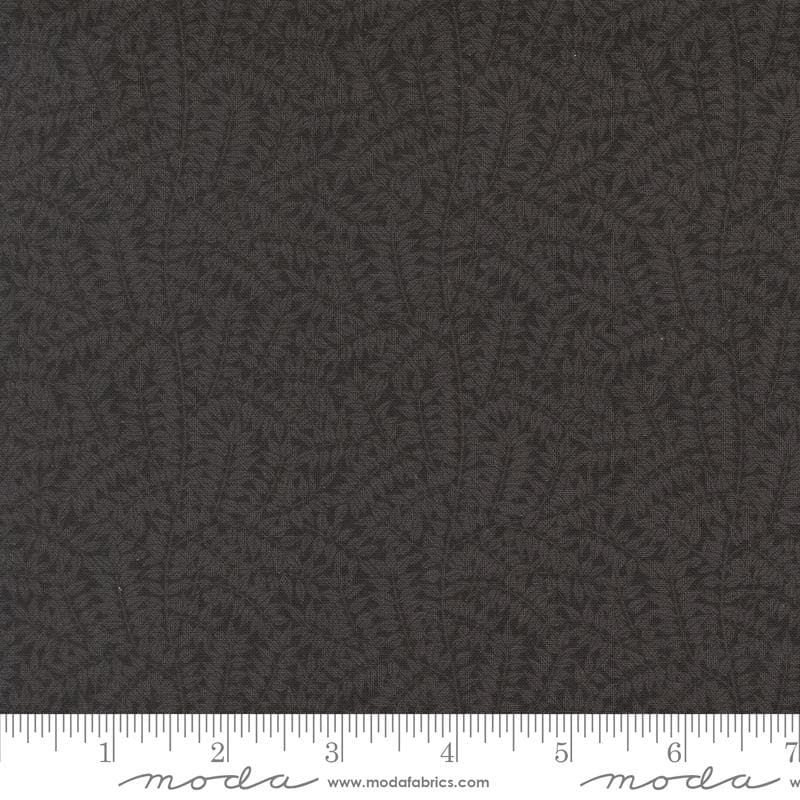 Morris Manor 8397 18 Ebony by Barbara Brackman for Moda Fabrics - by the half-yard - product image 1