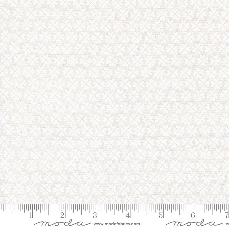Lucky 55703 21 Feeling Lucky Cloud White by Sweetwater for Moda Fabrics - by the half-yard - product image 1