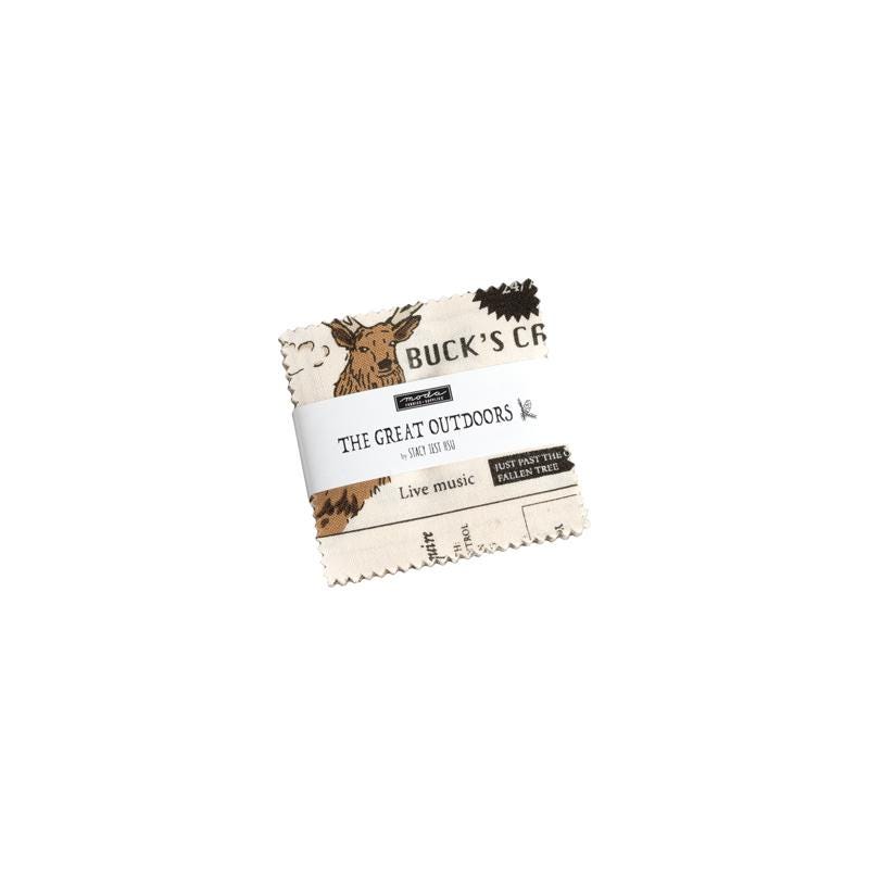 The Great Outdoors Mini Charms by Stacy Iest Hsu for Moda Fabrics - product image 1
