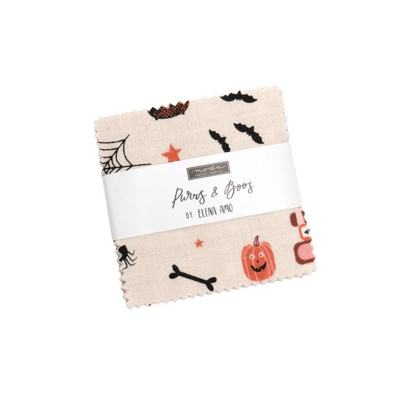 Purrs and Boos PreCuts by Elena Amo for Moda Fabrics - product image 2